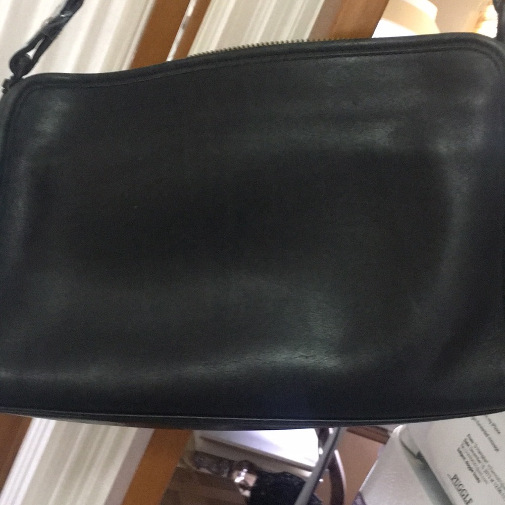 Vintage distressed leather Coach